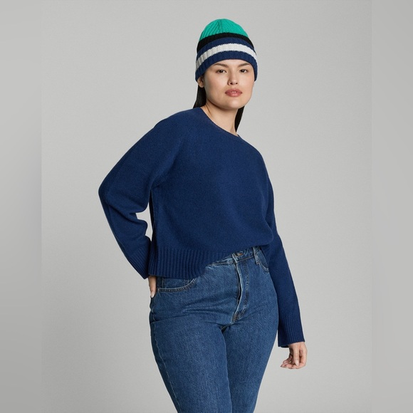 Everlane The Cashmere Rib Beanie Unisex NWT - Picture 6 of 11